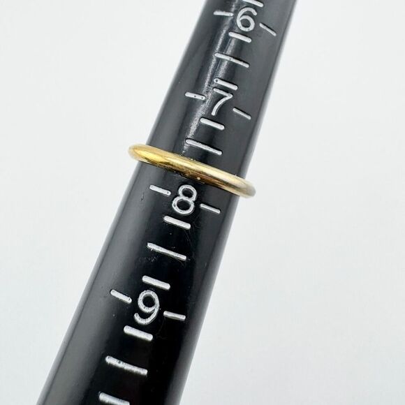 Vintage Blue Topaz Rhinestone Adjustable Ring Glamour Timeless Elegance Retro - Picture 7 of 7